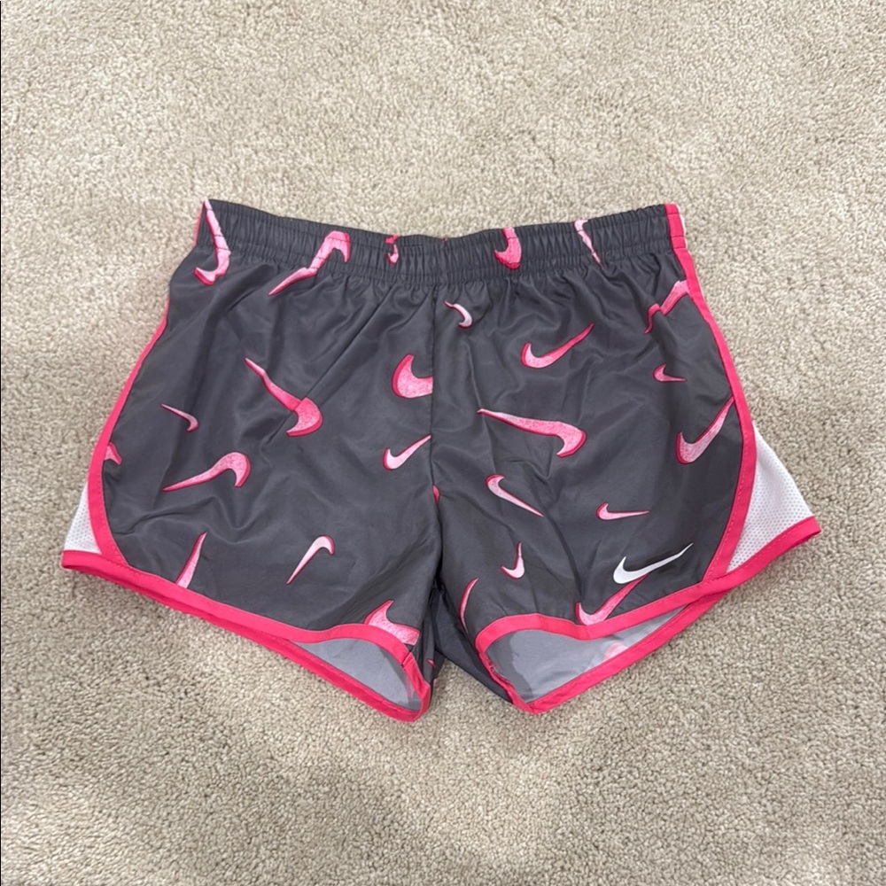 Nike kids grey and Pink Shorts
